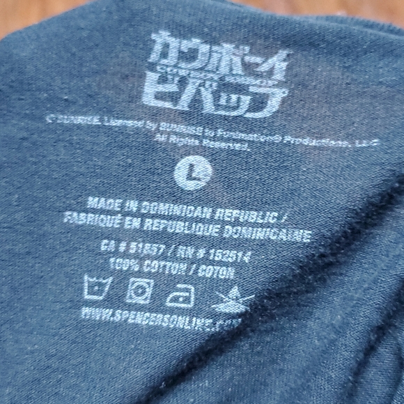 COWBOY BEBOP SUNRISE ENTERTAINMENT GROUP ANIME BLACK T-SHIRT MEN'S SIZE LARGE - Picture 3 of 4